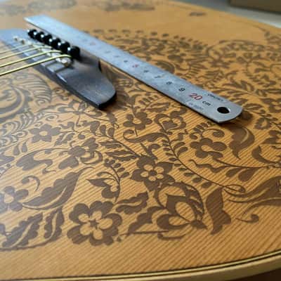 Luna Acoustic Electric Guitar, Pine Wood Top Body, Mahogany Neck image 12