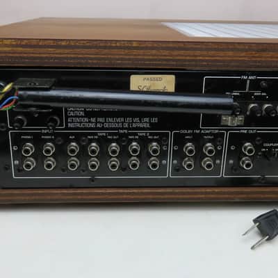 YAMAHA CR-2020 STEREO RECEIVER FULLY SERVICED RECAPPED + LED'S image 12