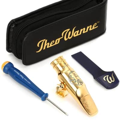Theo Wanne GA4-AG7 Gaia 4 Alto Saxophone Mouthpiece - 7 Gold-plated image 2