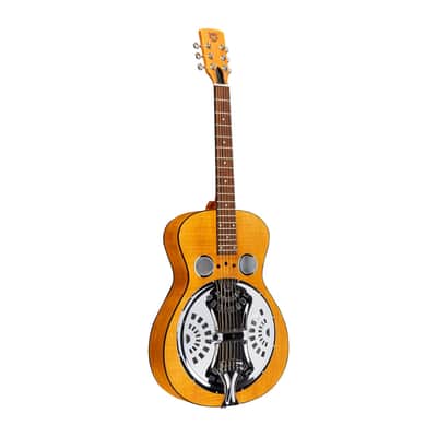 Epiphone Dobro Hound Dog Deluxe Round Neck - Vintage Brown image 2