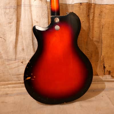 Airline Single Pickup Solidbody 1960 Redburst image 8