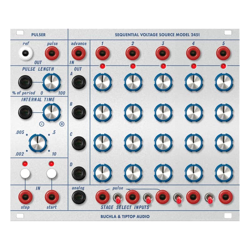 TipTop Audio 245t Sequential Voltage Source Eurorack Module (Buchla) image 1