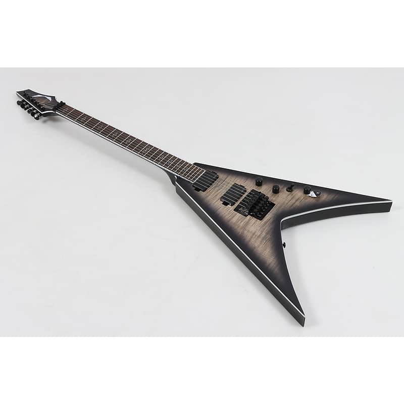 Dean Vengeance Select Floyd Fluence Electric Guitar Regular Charcoal Burst image 1