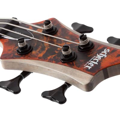 Schecter Riot-4, Satin Inferno Burst image 8