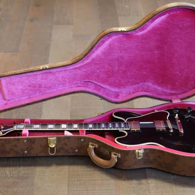 2022 Gibson Custom Shop '59 ES-355 Reissue Semi-Hollow Electric Guitar Ebony + COA OHSC image 22