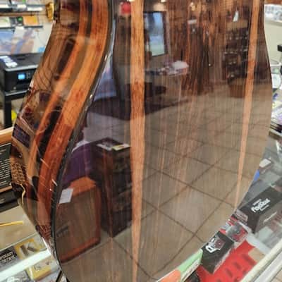 Breedlove Pursuit Dreadnought Ebony Cutaway Acoustic/Electric Guitar 2016 - Gloss Natural image 8