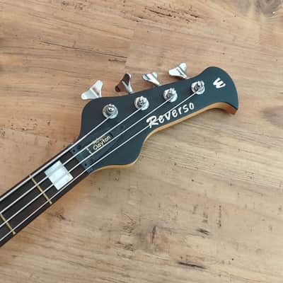 Warwick Reverse Artist Series Adam Clayton Signature 4-String Bass with Rosewood Fretboard 2010s - Gold image 5