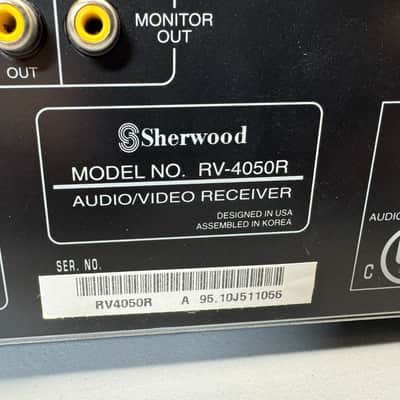 Sherwood RV-4050R Receiver HiFi Stereo Vintage Home Audio 5 Channel AM/FM Tuner image 6
