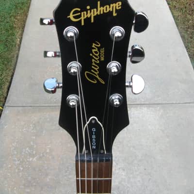 Epiphone Les Paul Junior Double Cutaway P90 Grovers 1997 Guitar DC image 2