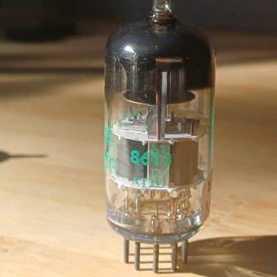 Nice NOS PHILIPS ECG JAN 6922 USA made e88cc ecc88 6DJ8 SAME CODE fully tested Double stage getter. image 3