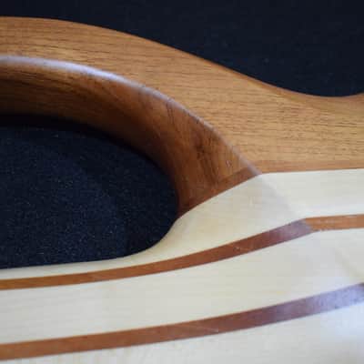 Antonio Tsai 7 String Bass/Guitar 2016 Mexico Bocote Abalone image 21