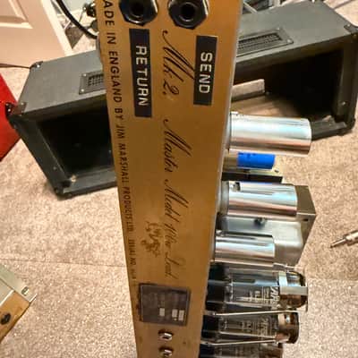 Beautiful Marshall JMP 2203 Mk2 Master Model Lead 100-Watt Guitar Amp Head 1977 image 7