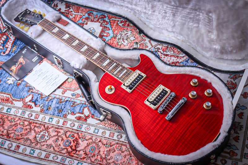 GIBSON USA Slash Signature Les Paul Standard *1 of 1200 "Rosa Corsa" (2013) image 1
