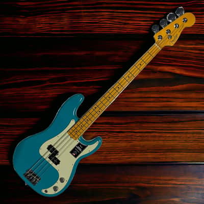 Fender AM Pro II P-Bass, Miami Blue / Maple *IN STOCK* image 2
