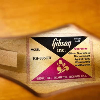Gibson ES-335TD 1970 - 1981 - Walnut image 5