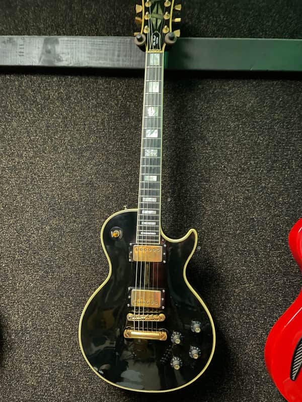 Gibson  Les Paul  1971 Black beauty owned by famous actor image 1