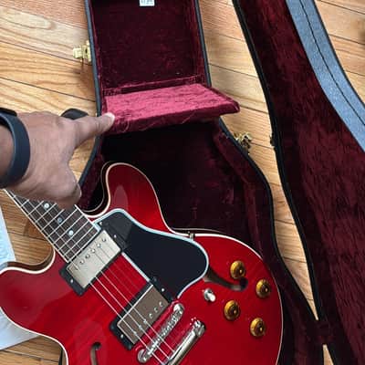 Gibson Custom Shop CS 336 Figured Top Cherry Red w/ OHSC & Case Candy MINT image 2