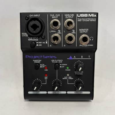 ART USB Mix 3-Channel Mixer and USB Audio Interface image 2