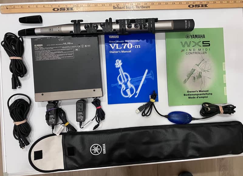 Yamaha WX5 and VL70-m early 2000s - Black image 1