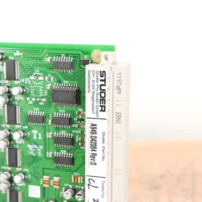 Studer 8-Channel Analog Line Out Card for D21m & D23m Modular I/O System CG01HAH image 8