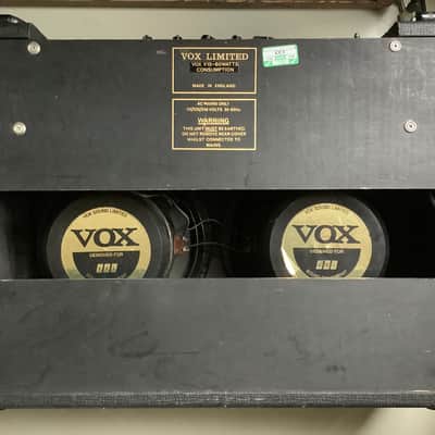 Vox V15 15-Watt 2x10" Guitar Combo 1981 - Made in England !! image 2