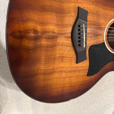 Taylor 224ce-K DLX custom with ES2 electronics - Cutaway - Shaded Edge Burst image 4