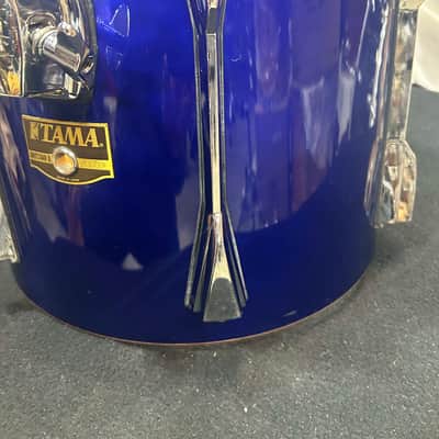 Tama Artstar II 12" head X 11" deep Rack tom (314-11224) 80's - Blue Jewel image 9