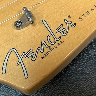 2000 Fender American Stratocaster Aqua Marine Metallic image 8