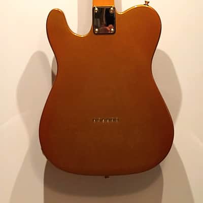 CUSTOM DESIGNED & CRAFTED COPPER METALLIC TELE STYLE WITH KOI TATTOO PG & DRAGON BLOOD JASPER STONES- SERIAL #071 -2025 - "B" STOCK image 15