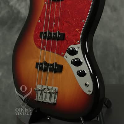 1992 Fender MIJ '62 Reissue Jazz Bass Sunburst image 8