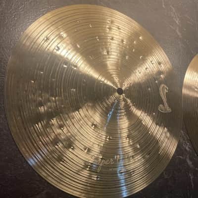WILD BULL Limited Edition Super Cobra Hand Forged & Hammered 14" hi hat Set image 6