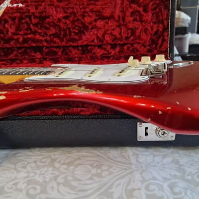 Fender Custom Shop '65 Stratocaster Heavy Relic Candy Apple Red Danish Pete image 6