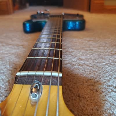 Squier Vista Super-Sonic 1996 - 1998 Blue Sparkle image 8