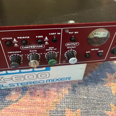TL Audio 2 FAT Fatman Series Mic Preamp / Compressor 2000s - Red image 4