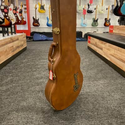 Gibson Les Paul Junior Wood Electric Guitar Hard Case, Brown image 1