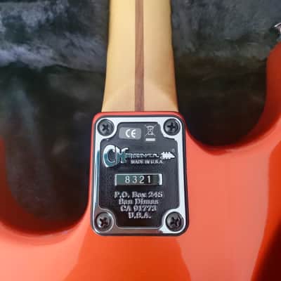 2008 Charvel So Cal USA Candy Tangerine w/HSC image 22