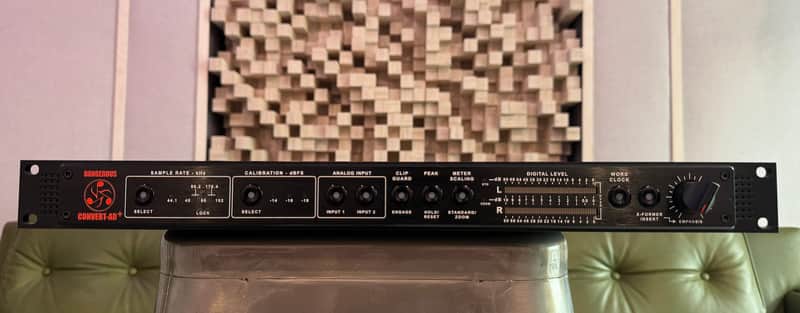 Dangerous Music CONVERT-AD+ Stereo A/D Converter with Transformer Insert 2017 - 2019 - Black image 1