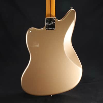 Fender American Professional Classic Jaguar Rosewood Fingerboard Faded Firemist Gold 665 image 7