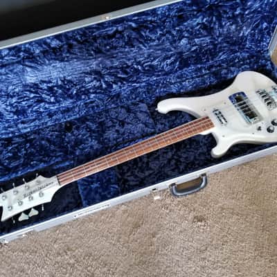 Rickenbacker 4003S8 Left-handed 8-string Bass Guitar – Lefty SnowGlo image 15
