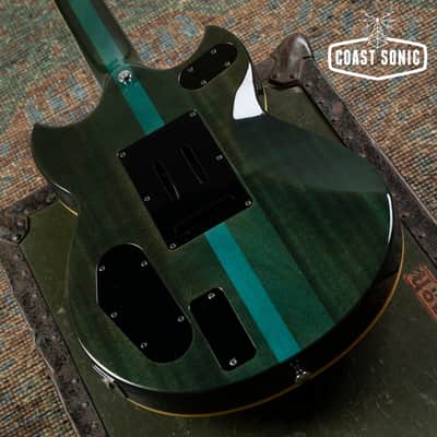 1999 Yamaha SG-T2 Masayoshi Takanaka Signature Model, transparent blue, with case image 10