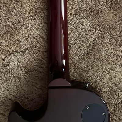 Orville by Gibson LPR 1993 - Lemon Burst Light Tiger Flame Lacquer Cream Fret Edge Binding image 8