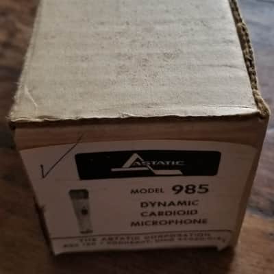 Vintage Astatic 985 Model 810-6 Cardioid Microphone USA 1980s image 8