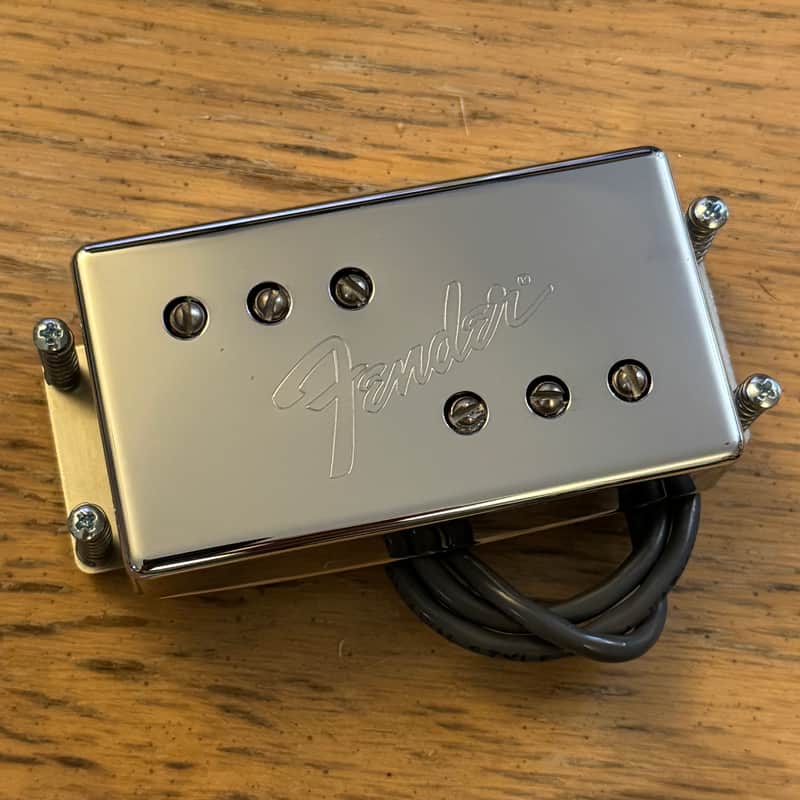 2020 Fender Vintera Wide Range Humbucker Bridge Pickup Chrome 70s Telecaster Deluxe Tele 9k image 1