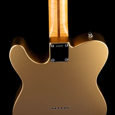 Pre Owned 2009 Fender Custom Shop Custom Deluxe Telecaster HLE Gold With OHSC image 10