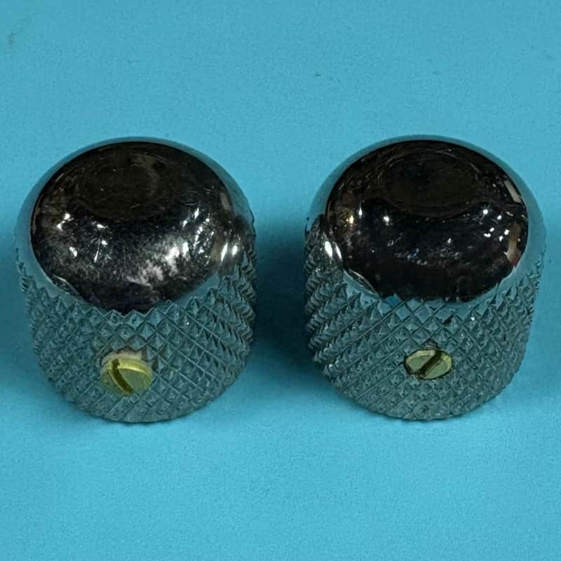1950s Fender Knurled Dome Knobs for Vintage Broadcaster / Nocaster / Telecaster / Esquire / Blackguard / Champ / Precision Bass! image 1