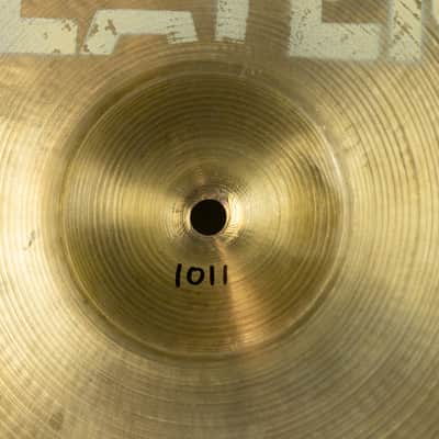 1950s Zildjian 15" A Small Stamp Hi Hat Cymbals 1011g 1069g image 5