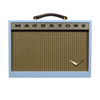 Magnatone Starlite 1x8 Combo w/ Reverb - Custom Color Carolina Blue image 1