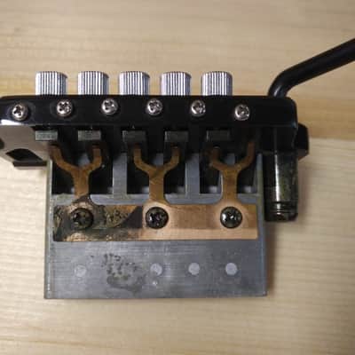 Fender 211-26 Fine Tuner Trem 1990s - Black/Chrome image 4