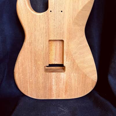 Guitar Mill S-Style Body / 2 pc. Honduran Mahogany (#GIN-4107) image 2