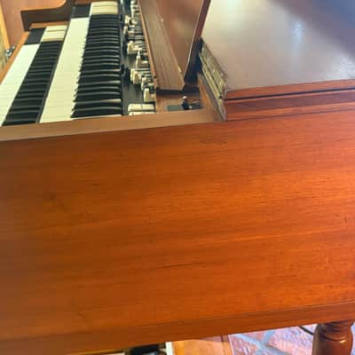 Hammond B3 1957 - Natural Mahogany Serial #65270 image 11